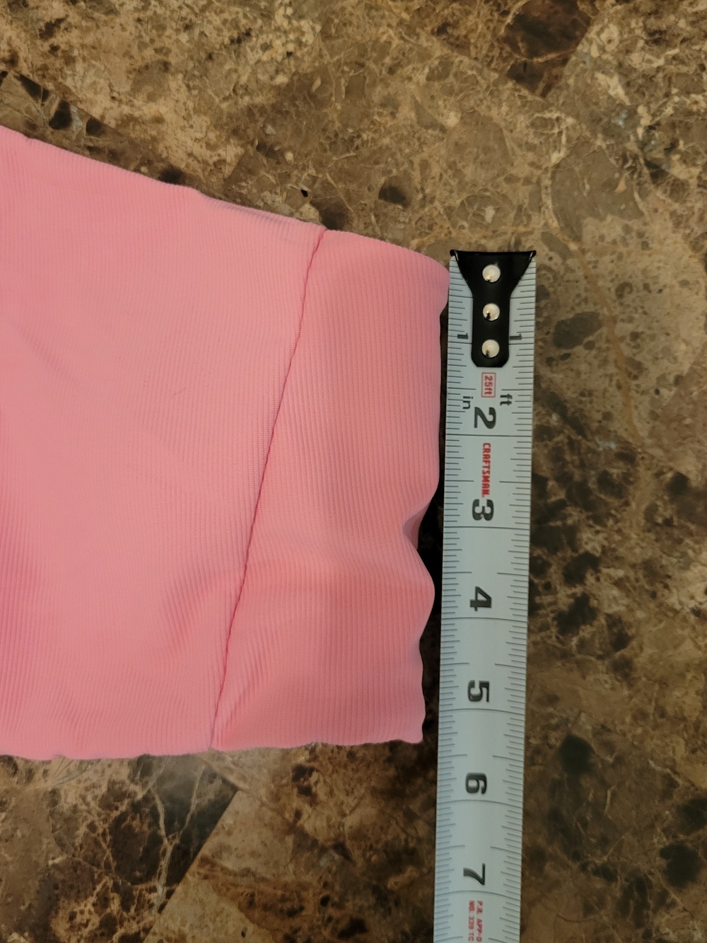 Wilo Blush Pink One-Shoulder Sports Bra and High-Waist Legging Set - Picture 9 of 9